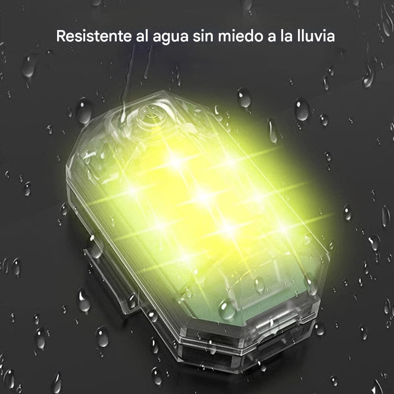 Luces Estroboscópicas LED Inalámbricas de Alto Brillo