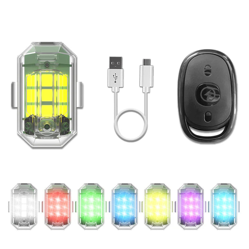Luces Estroboscópicas LED Inalámbricas de Alto Brillo