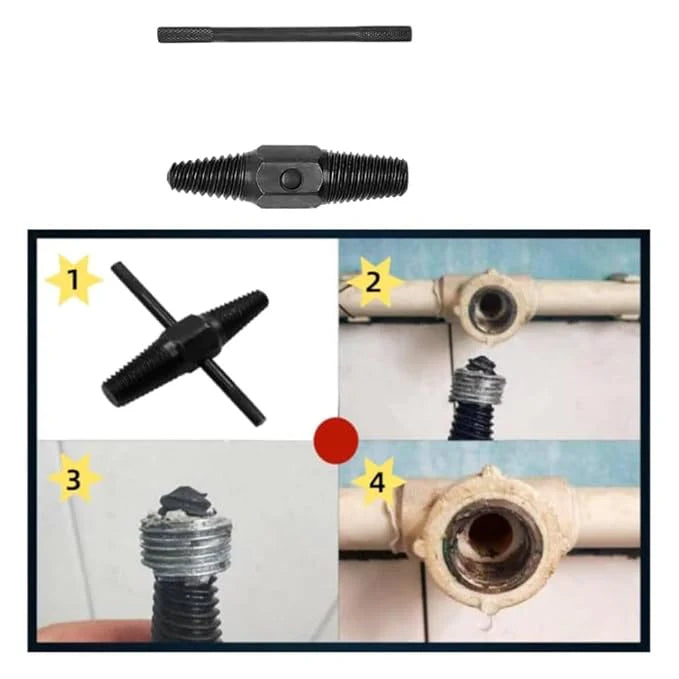 Herramienta Extractor de tubos rotos Extrae sin esfuerzo