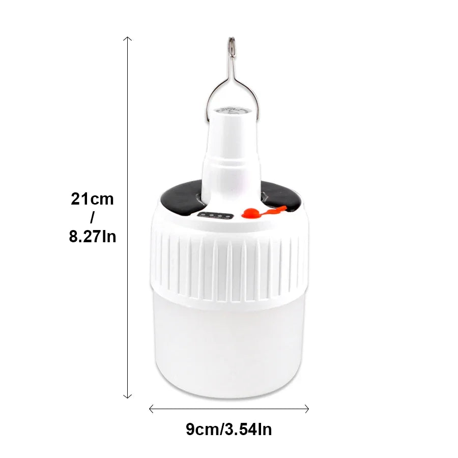 Lámpara 5 en 1 Multifuncional con Carga Solar/USB
