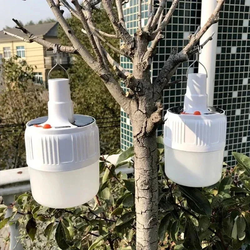 Lámpara 5 en 1 Multifuncional con Carga Solar/USB