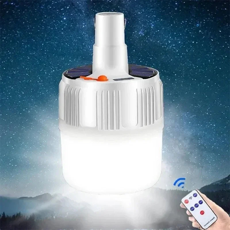Lámpara 5 en 1 Multifuncional con Carga Solar/USB
