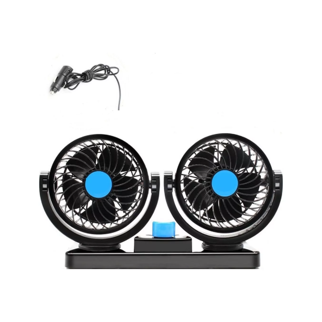 Ventilador 2 en 1 Para Carro Giratorio 360 DualFlow™