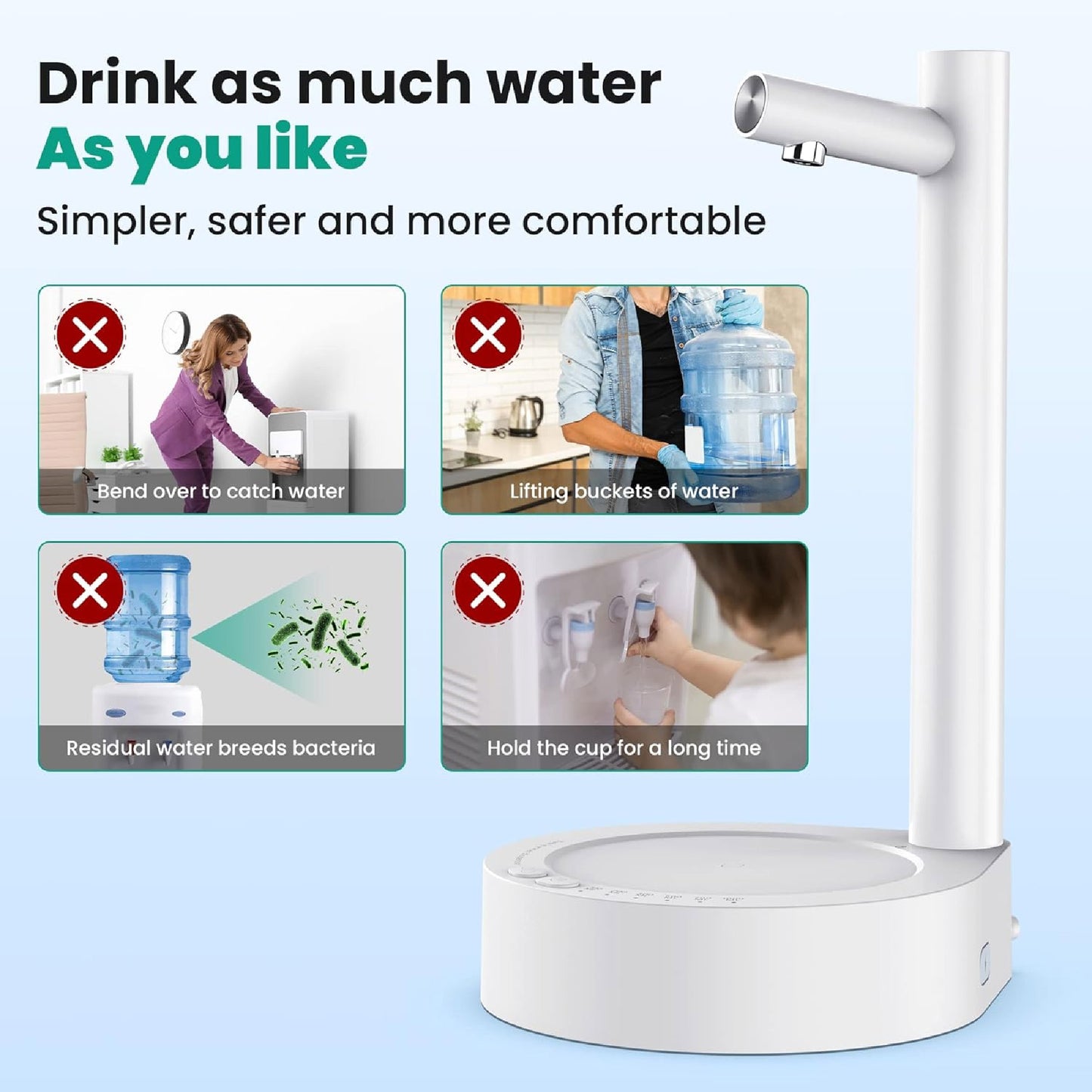 Dispensador de Agua Automático AquaFlow™