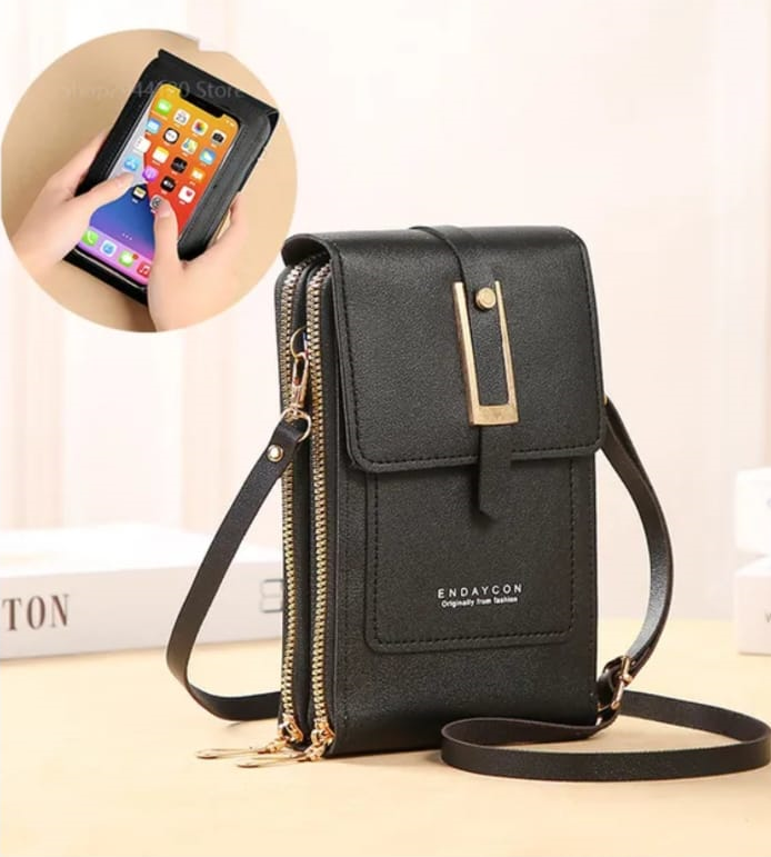 Bolso de lujo 2 en 1 Billetera Porta Celular Forever™