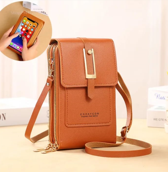 Bolso de lujo 2 en 1 Billetera Porta Celular Forever™