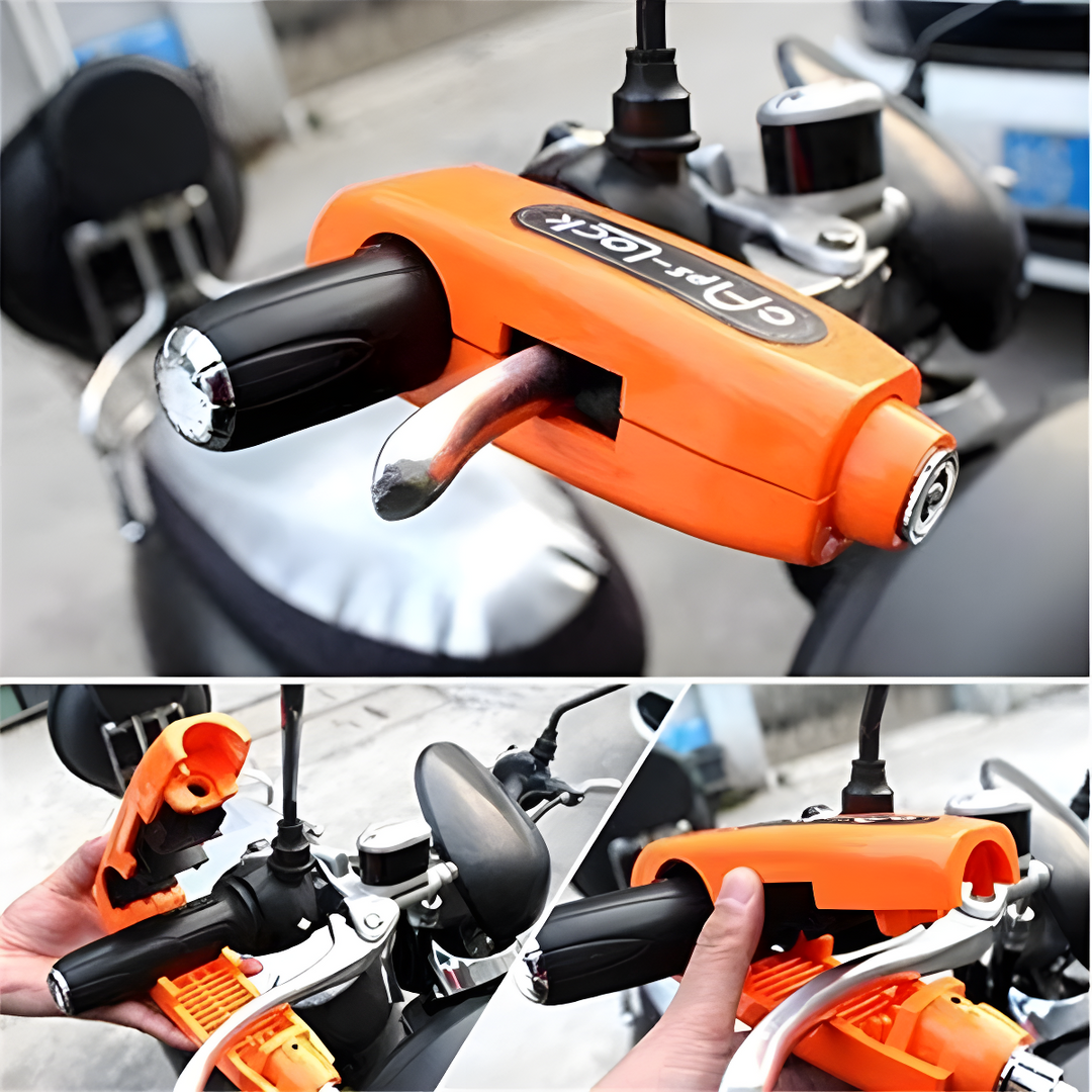 Candado Antirrobo Para Motos Bloqueo de Agarre LockGrip™