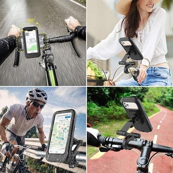 Soporte de Celular Impermeable para Motos / Bicicletas DryHold™