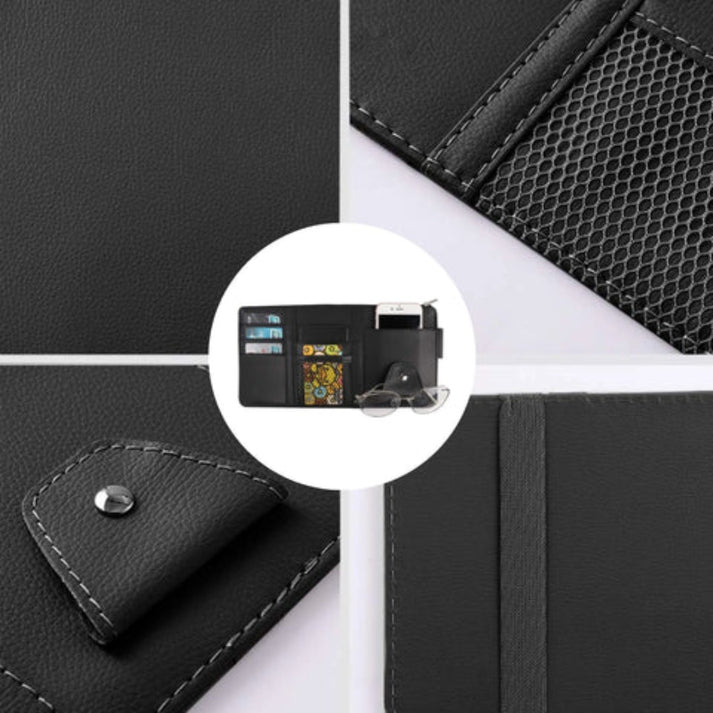 SlimVisor™ - Soporte organizador de Parasol para Auto
