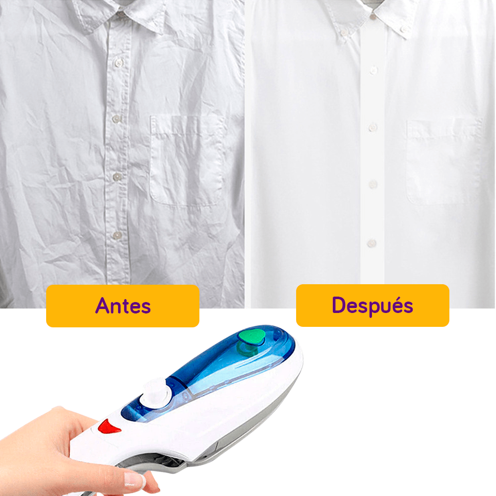 Cepillo Plancha de Vapor Portátil: Tu Aliado para Ropa Impecable al Instante