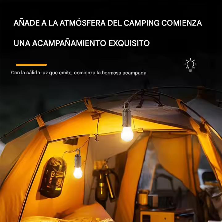 Bombillo Inalámbrico Con Carga USB