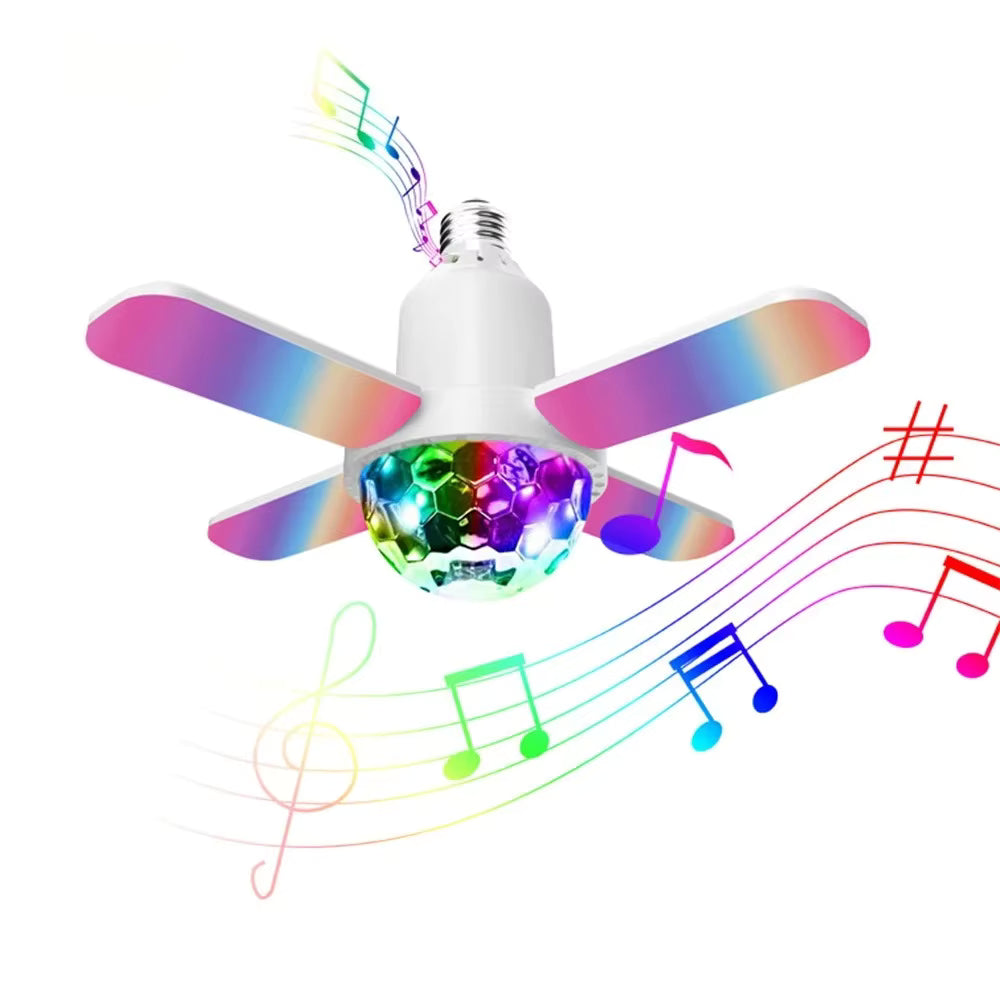 Lámpara RGB con Altavoz Bluetooth 4 en 1