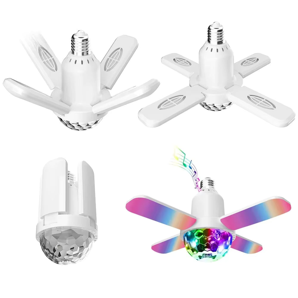 Lámpara RGB con Altavoz Bluetooth 4 en 1