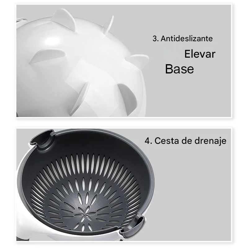 Rallador 9 En 1 Prepara tus comidas en segundos y sin esfuerzo