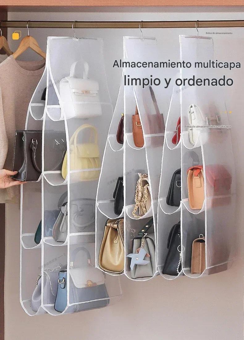Organizador De Bolsos Para Armario