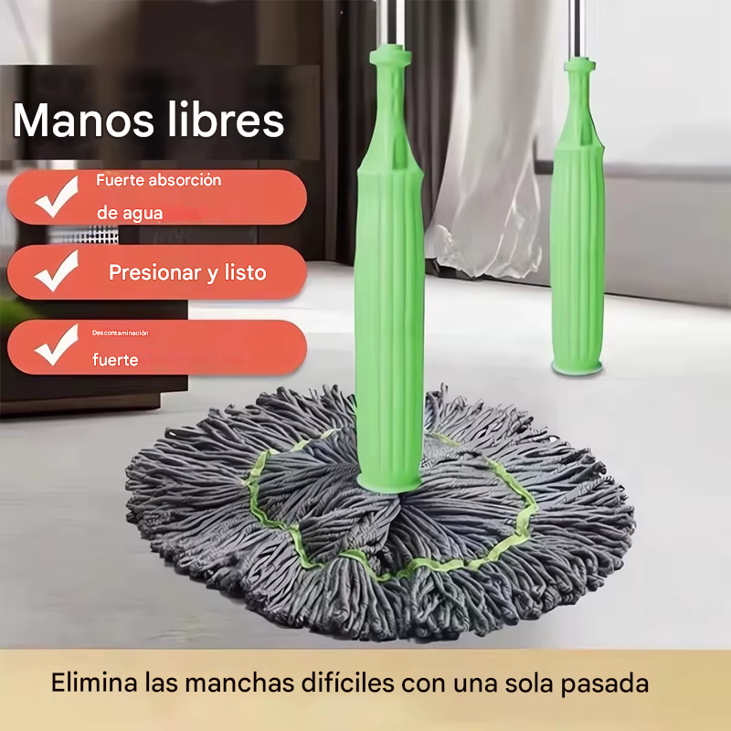 Trapero Giratorio de Auto-Escurrido