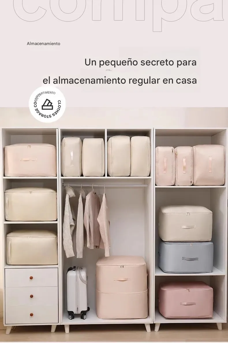Organizador de Sabanas de Compresión Bolsa De Almacenamiento