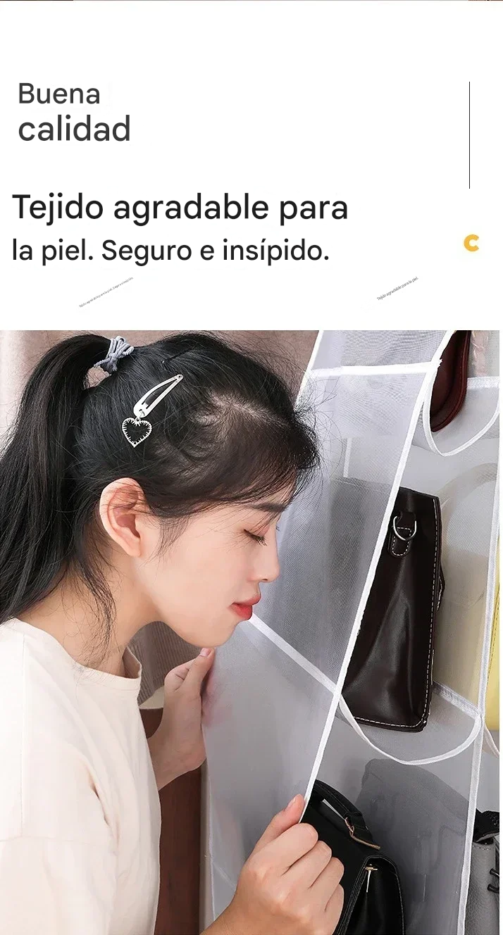 Organizador De Bolsos Para Armario