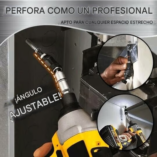 Soporte Magnético para Broca Alineación perfecta sin esfuerzo