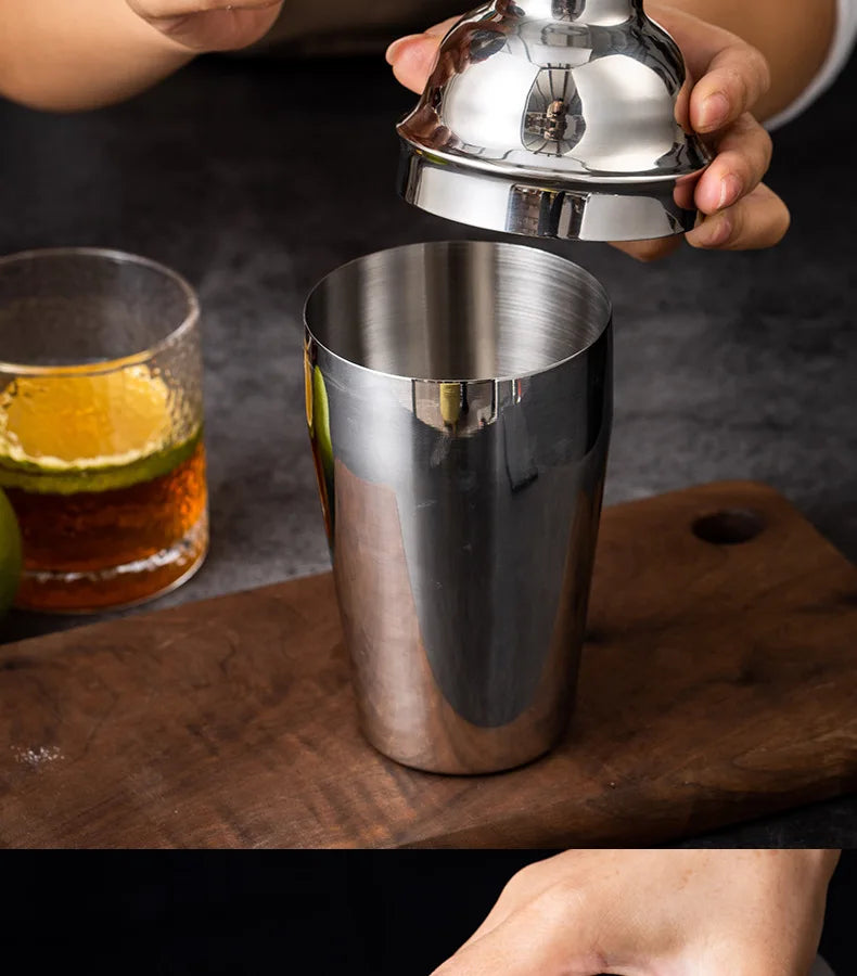 Kit de Coctelería de Acero Inoxidable