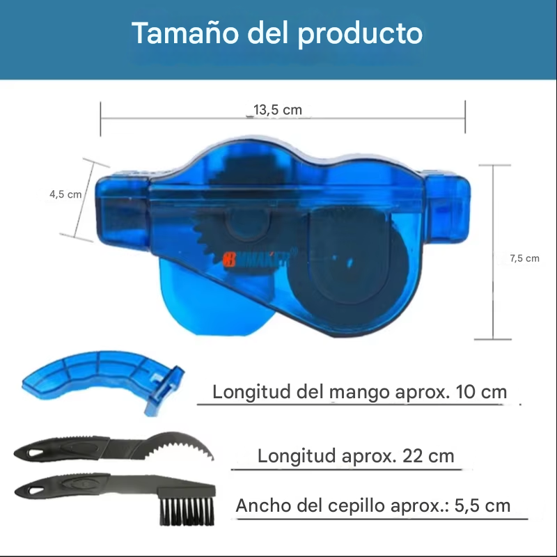 Kit de Limpieza para Cadena de Bicicleta