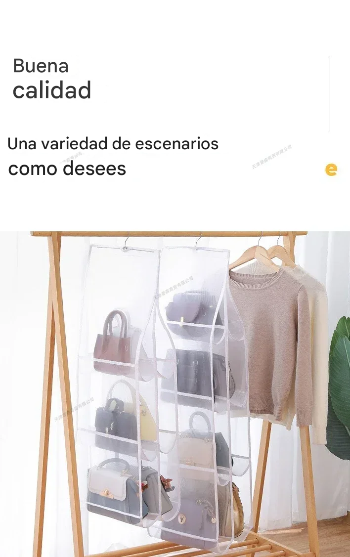 Organizador De Bolsos Para Armario