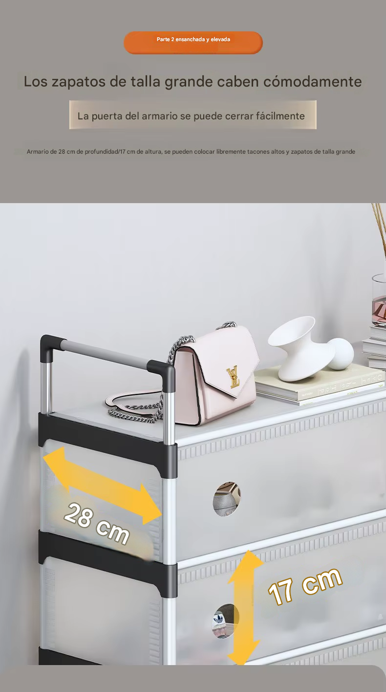 Organizador Doble de 4 Niveles