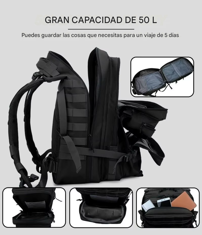 Mochila Táctica Deportiva