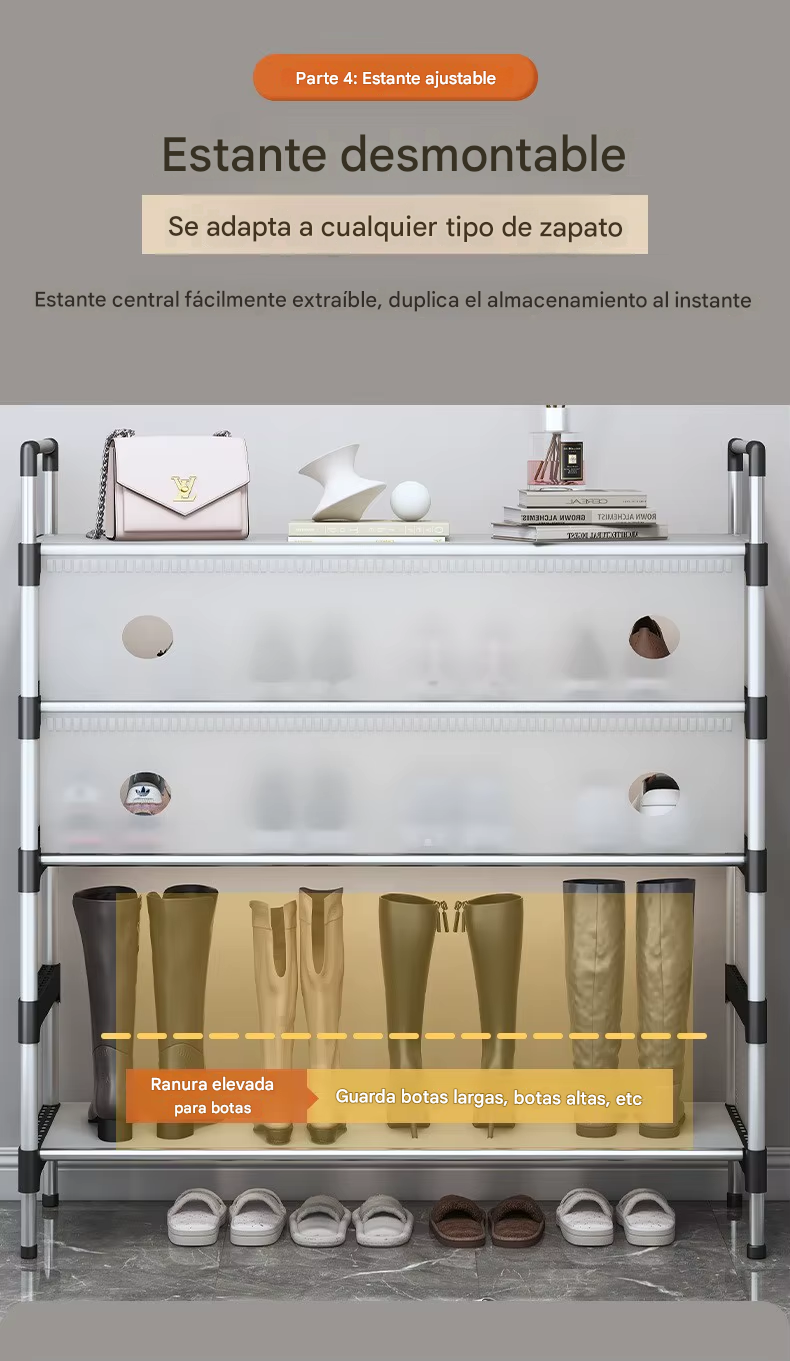 Organizador Doble de 4 Niveles