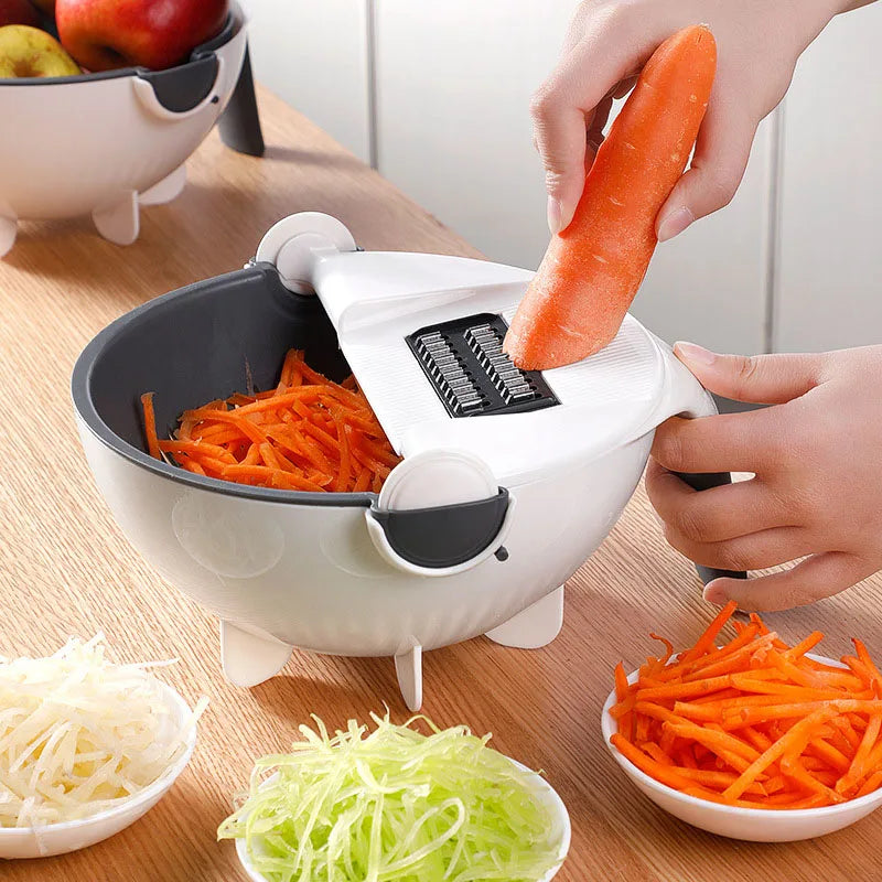 Rallador 9 En 1 Prepara tus comidas en segundos y sin esfuerzo