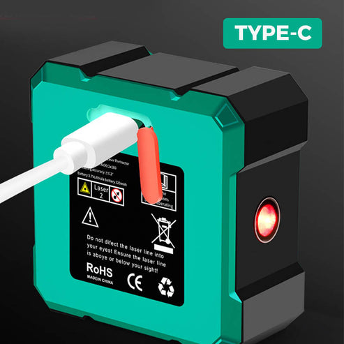 Medidor Digital Magnético de Ángulos con Láser Electrónico - Precisión Total