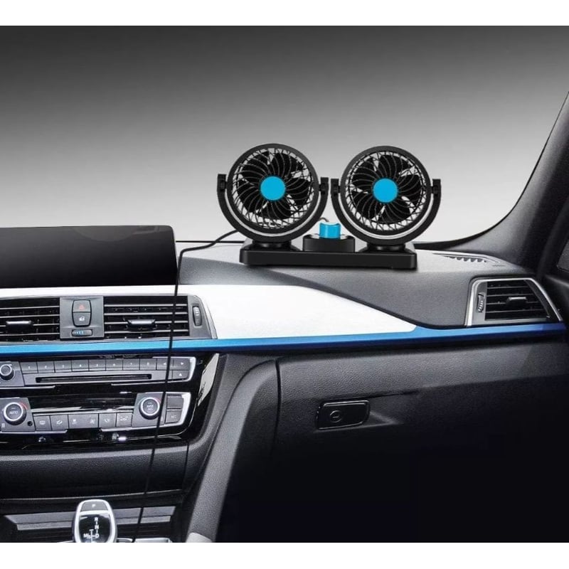 Ventilador 2 en 1 Para Carro Giratorio 360 DualFlow™