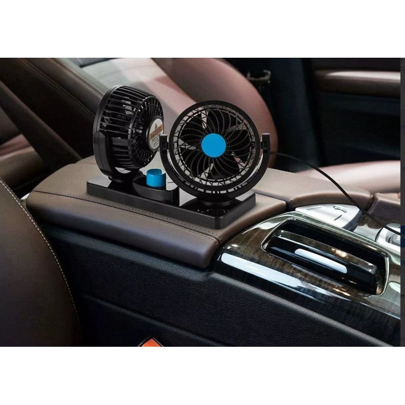 Ventilador 2 en 1 Para Carro Giratorio 360 DualFlow™