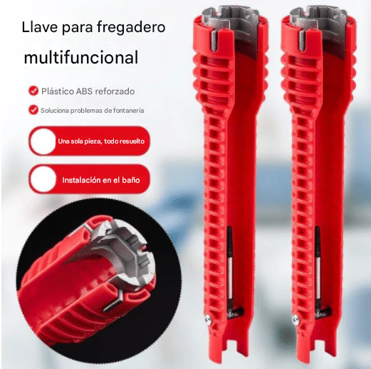 Llave para Fregaderos 8 en 1