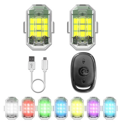 Luces Estroboscópicas LED Inalámbricas de Alto Brillo