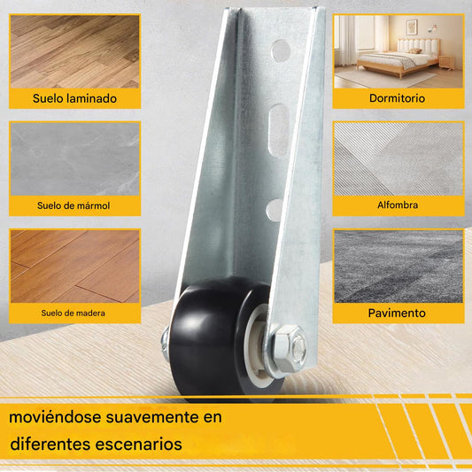 Kit X 2 Herramientas Ruedas para Puertas y Muebles