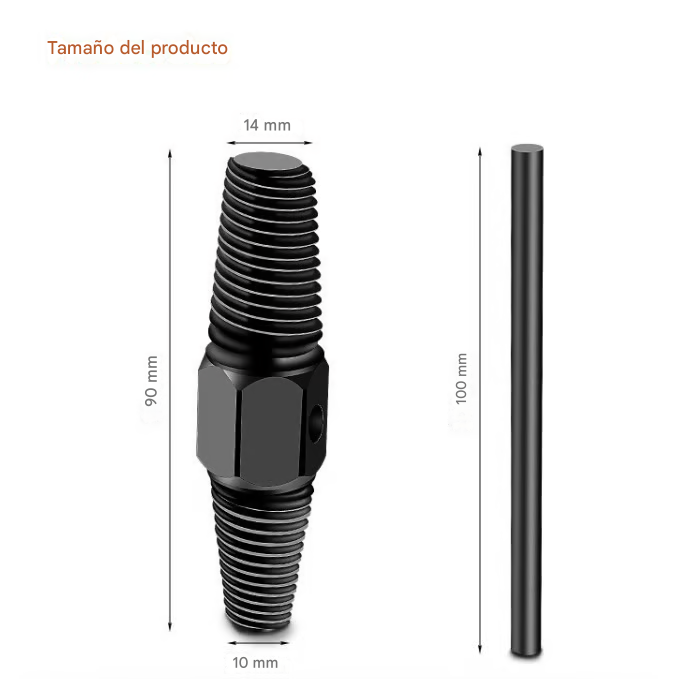 Herramienta Extractor de tubos rotos Extrae sin esfuerzo