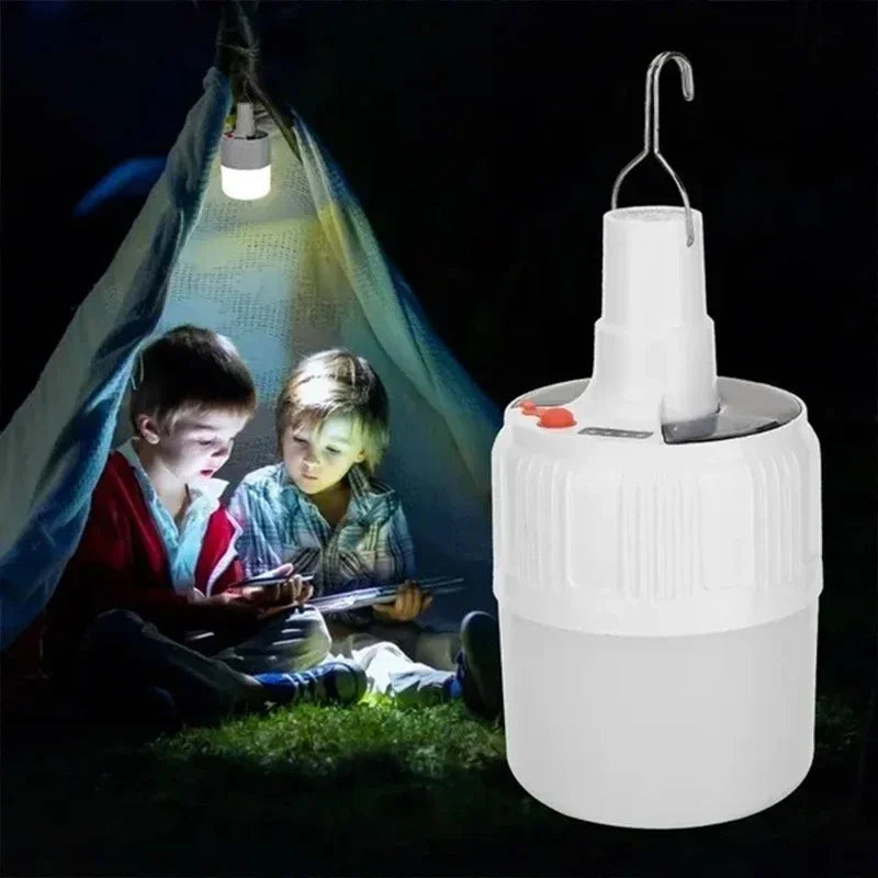Lámpara 5 en 1 Multifuncional con Carga Solar/USB