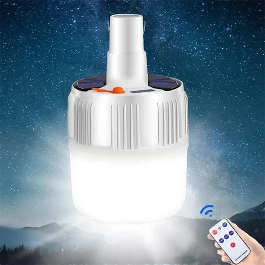 Lámpara 5 en 1 Multifuncional con Carga Solar/USB