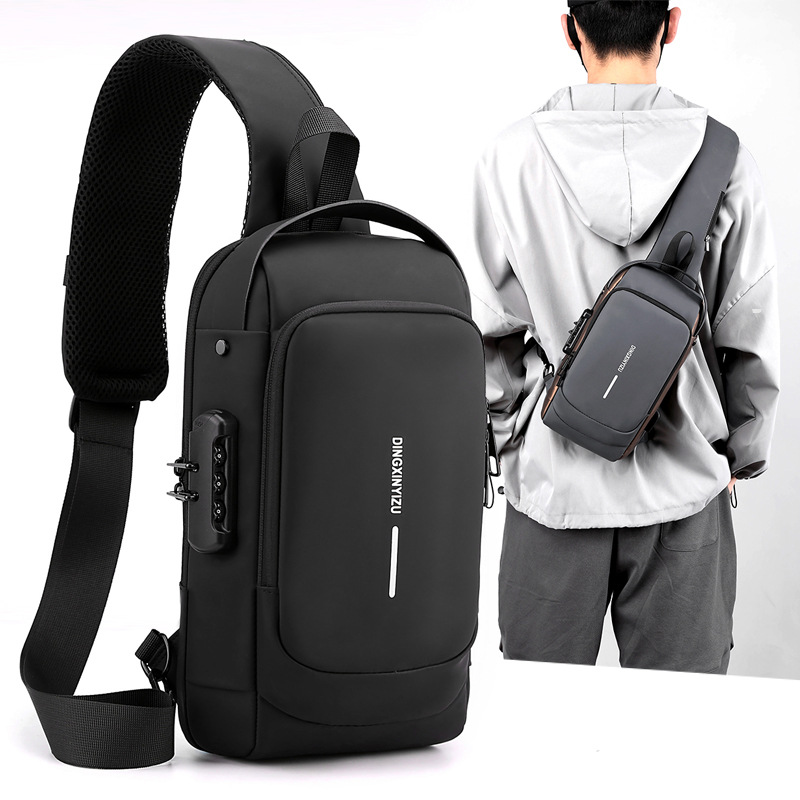 SlingBag™ Mochila Cruzada Antirrobo Color Negro