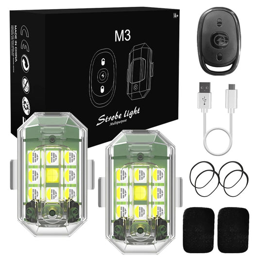 Luces Estroboscópicas LED Inalámbricas de Alto Brillo