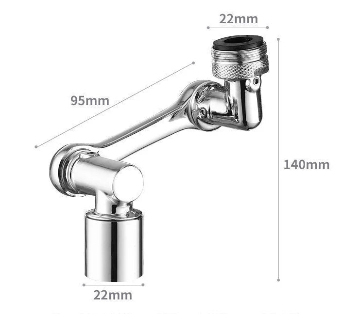 Grifo Giratorio Universal 1080º DUOTAP FLOW360®