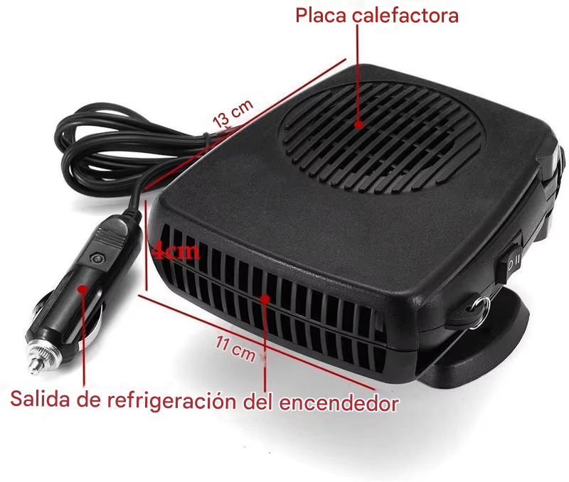 Ventilador/Calefactor para Auto