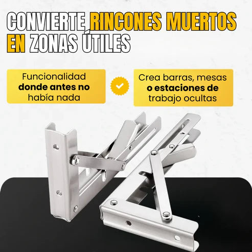 Soporte Bisagra Plegable Inteligente x2 unidades