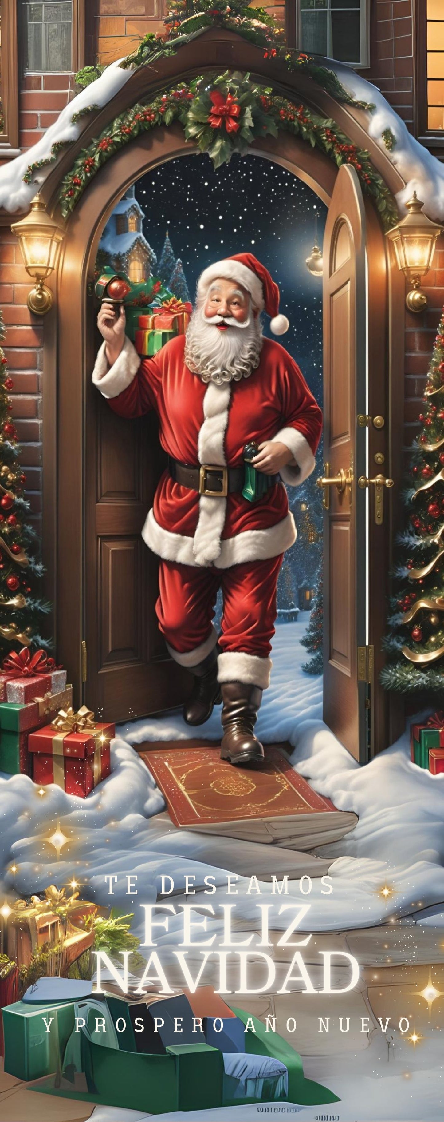 Funda Navideña para Puertas