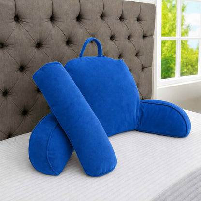 Cojín Ergonómico para Lectura y Descanso con Apoyabrazos y Cabecero Removible