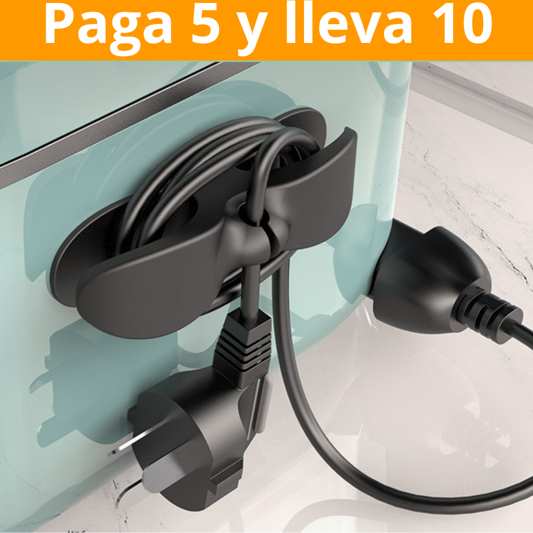 Pack Organizadores De Cables CableGrip™