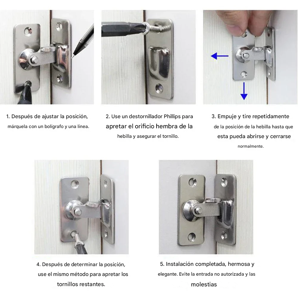 AngleLock 2x1 Cerraduras de Ángulo Recto de Alta Resistencia