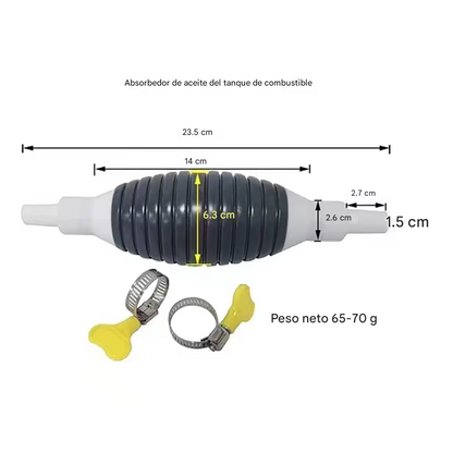 Manguera Con Bomba para Gasolina