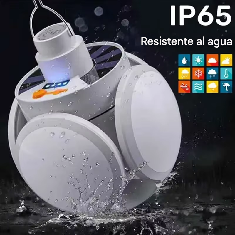 BOMBILLA LED SOLAR EXPANDIBLE